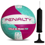 Kit Bola Vôlei de Praia Penalty Fun XXI + Bomba de Ar