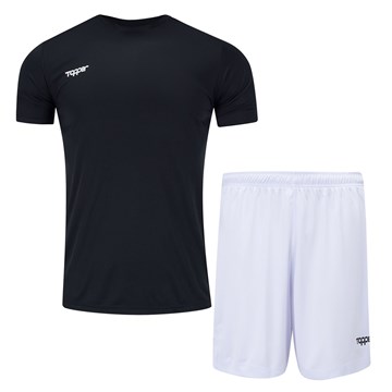 Kit Camiseta e Calção Topper Fut Classic Masculino