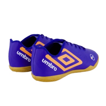 Kit Chuteira Futsal Umbro Orbit Infantil + Meião