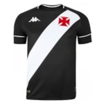 Kit Kappa 2 Camisas Vasco 2020 Home e Concentração Masculino