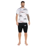 Kit Kappa Camiseta + Bermuda Térmica Sport Masculino