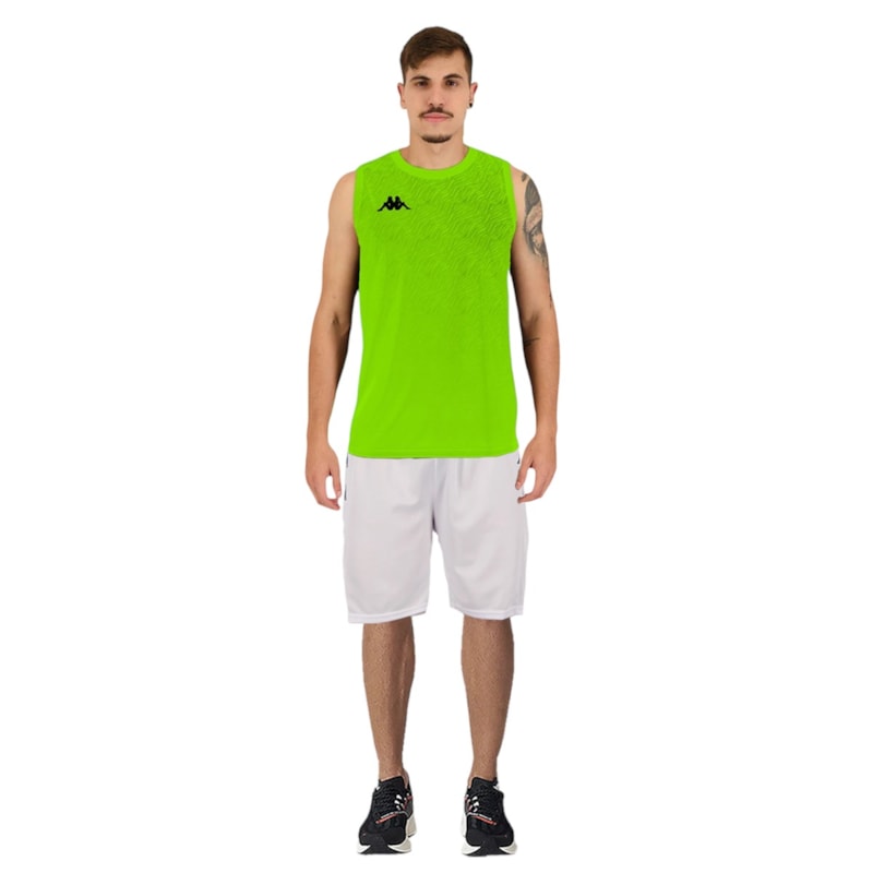 Kit Kappa Regata + Bermuda Sport Long Masculina