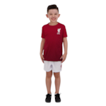 Kit Liverpool Camisa + Calção Infantil