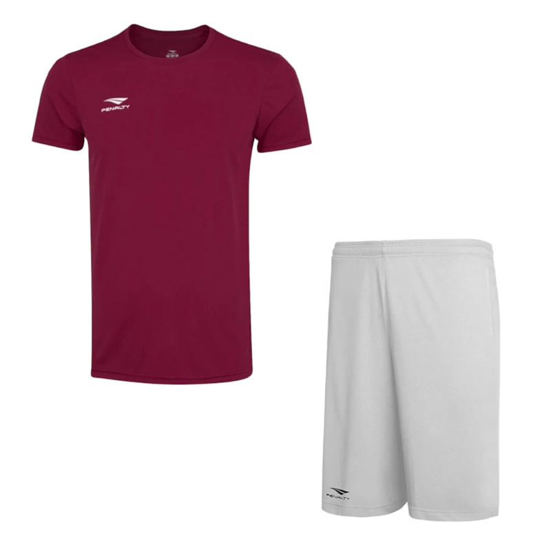 Kit Penalty X Camiseta + Bermuda Masculino