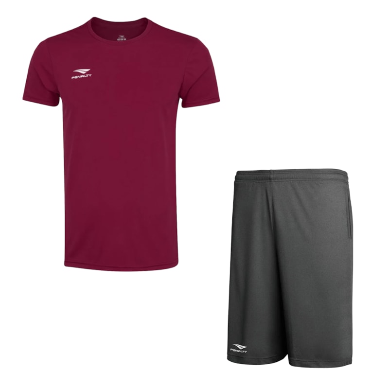 Kit Penalty X Camiseta + Bermuda Masculino