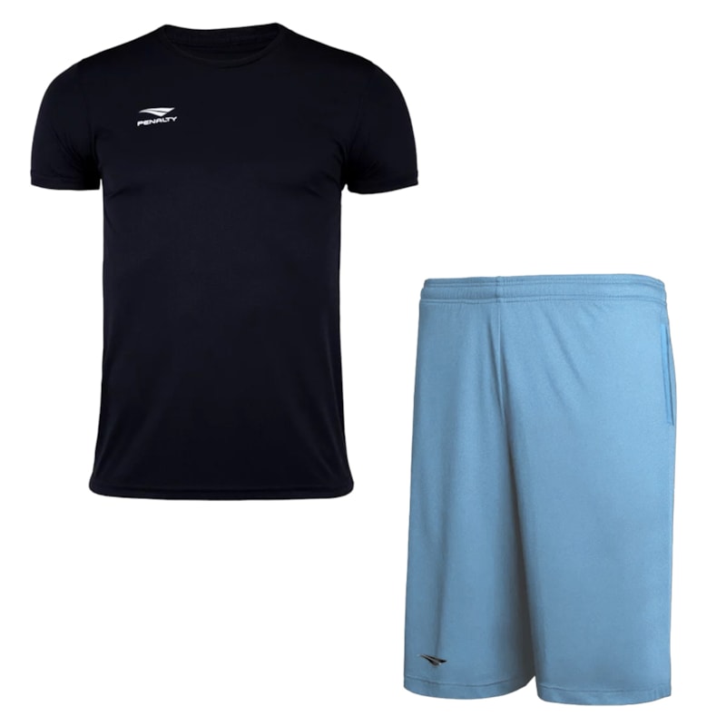 Kit Penalty X Camiseta + Bermuda Masculino