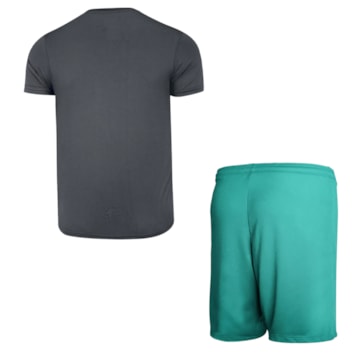 Kit Penalty X Camiseta + Calção Plus Size Masculino