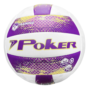 Kit Poker Bola de Vôlei e Rede Training