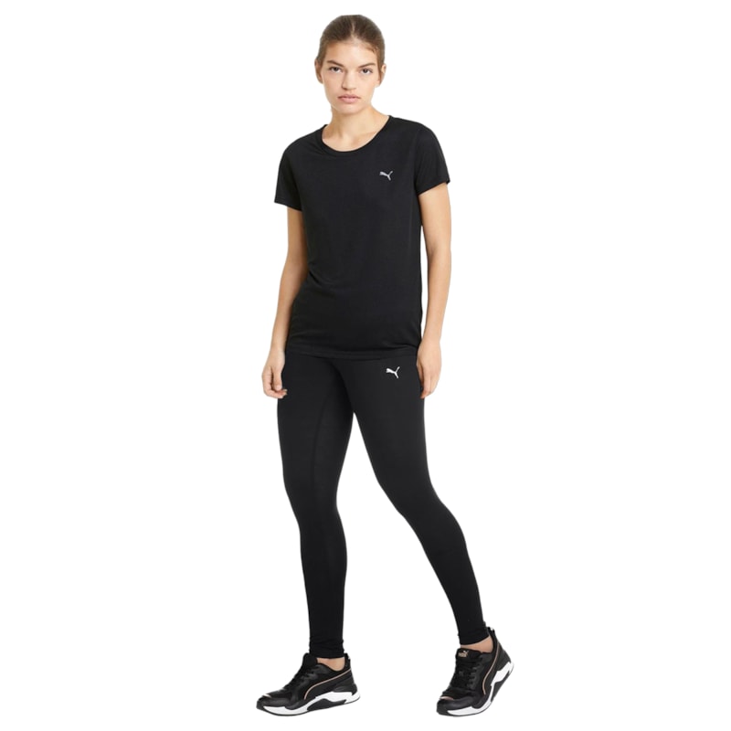 Kit Puma Camiseta + Legging Essentials Feminina