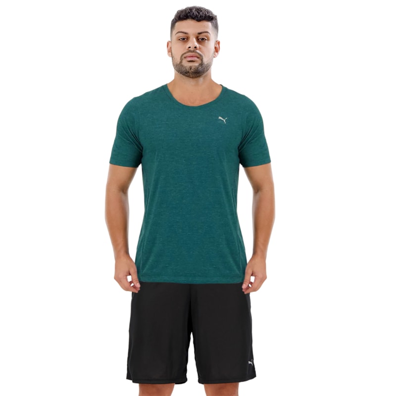 Kit Puma Camiseta + Short Essentials Masculino