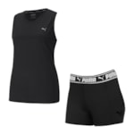 Kit Puma Regata Performance + Short Train Feminino