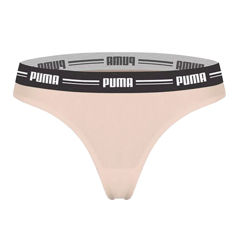 Kit Puma Top Modal Stretch + Calcinha Fio Dental Feminino