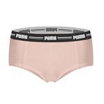 Kit Puma Top Modal Stretch + Calcinha Mini Boxer Feminino - Rosa