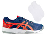 Kit Tênis Asics Gel-Backhand Masculino + Par de Meia