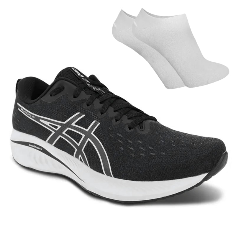 Kit Tênis Asics Gel-Excite 10 Masculino + Par De Meia