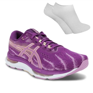 Kit Tênis Asics Gel-Hypersonic 5 Feminino + Par De Meia