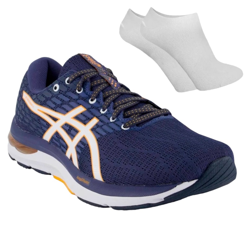 Kit Tênis Asics Gel-Pacemaker 4 Masculino + Par De Meia