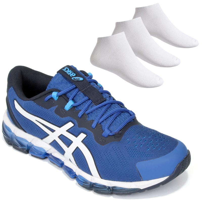 Kit Tênis Asics Gel-Quantum 360 Masculino + 3 Pares de Meias