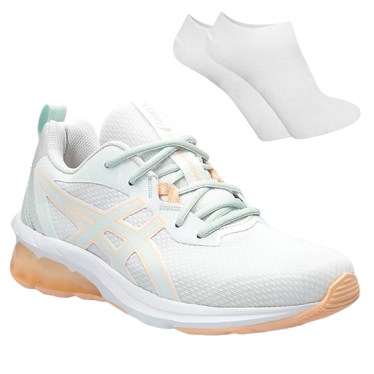 Asics white outlet kit