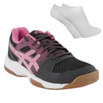 Kit Tênis Asics Gel-Rebound Feminino + Par De Meia