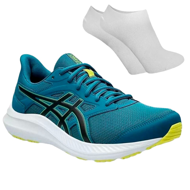 Kit Tênis Asics Jolt 4 Masculino + Par De Meia