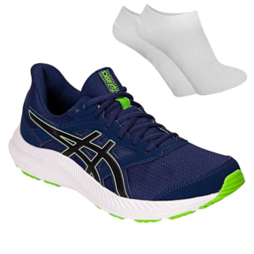 Kit Tênis Asics Jolt 4 Masculino + Par De Meia