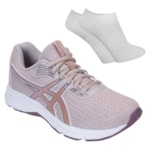 Kit Tênis Asics Raiden 4 Feminino + Par De Meia