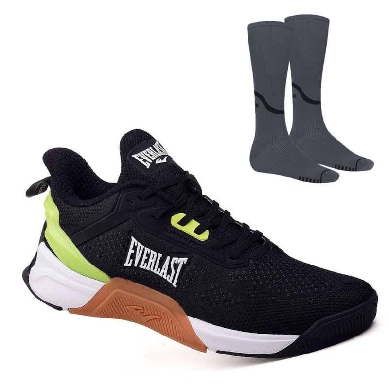 Kit Tênis Everlast Climber Pro Masculino + Meia