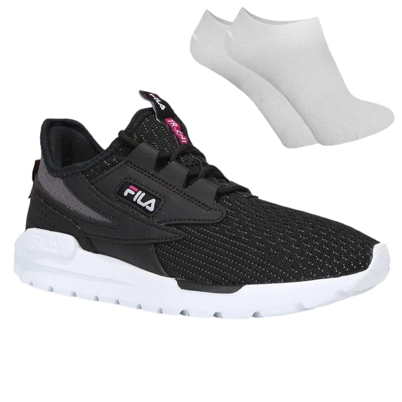 Kit Tênis Fila TR-Knit Feminino + Par De Meia