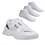 Kit Tênis Lacoste Ace Lift Masculino + 3 Pares de Meias