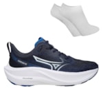 Kit Tênis Mizuno Base One Masculino + Par De Meia