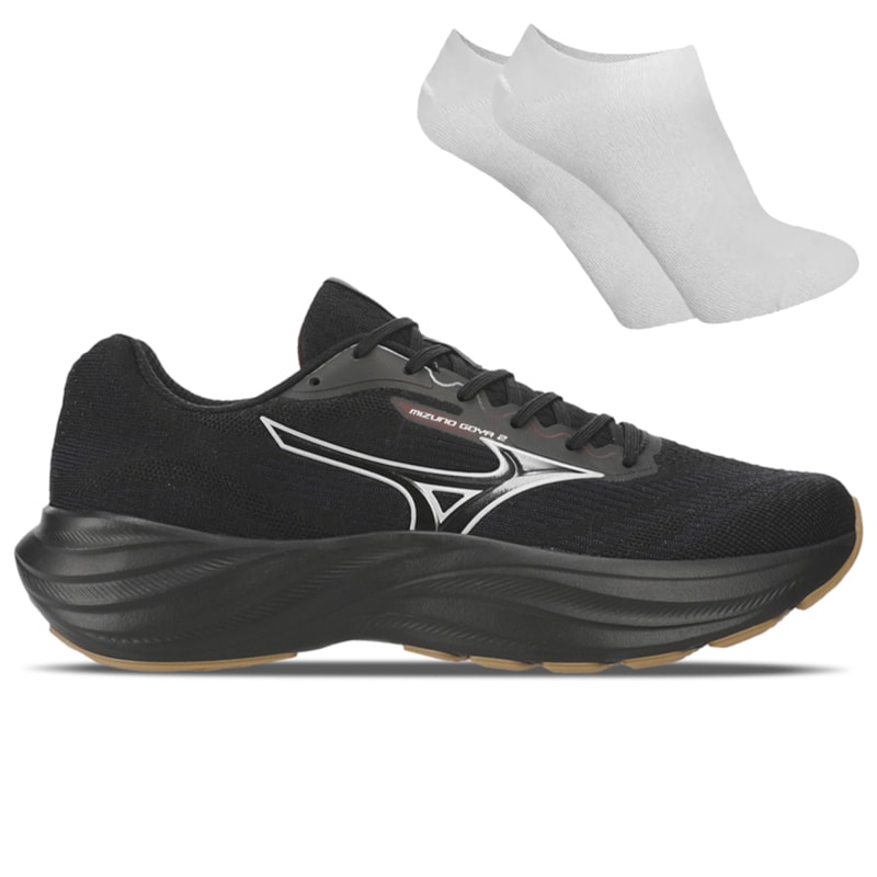 Kit Tênis Mizuno Goya 2 Masculino + Par De Meia