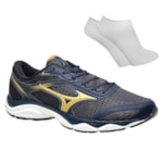 Kit Tênis Mizuno Hawk 5 Masculino + Par de Meia