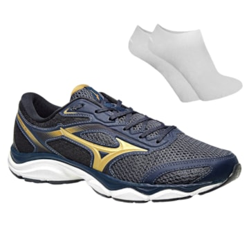 Kit Tênis Mizuno Hawk 5 Masculino + Par de Meia