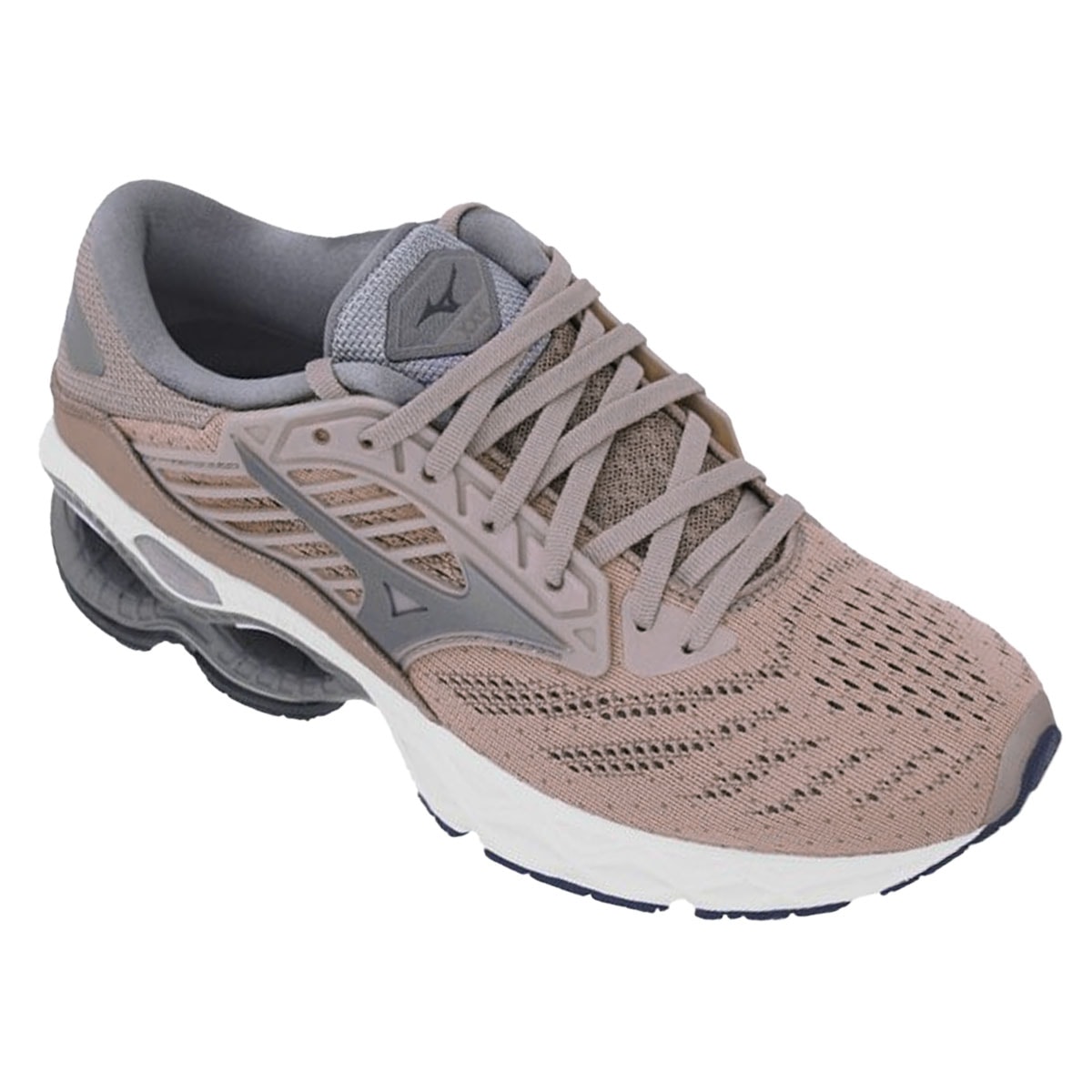 Kit Tenis Mizuno Wave Creation 22 Feminino 3 Pares de Meia EsporteLegal