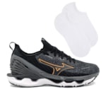 Kit Tênis Mizuno Wave Endeavor Masculino + Meia