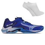 Kit Tênis Mizuno Wave Lightning Z8 Masculino + Par De Meia