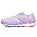 Kit Tênis Mizuno Wave Way 4 Feminino + Par De Meia