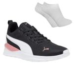 Kit Tênis Puma Anzarun Lite Feminino + Par de Meia