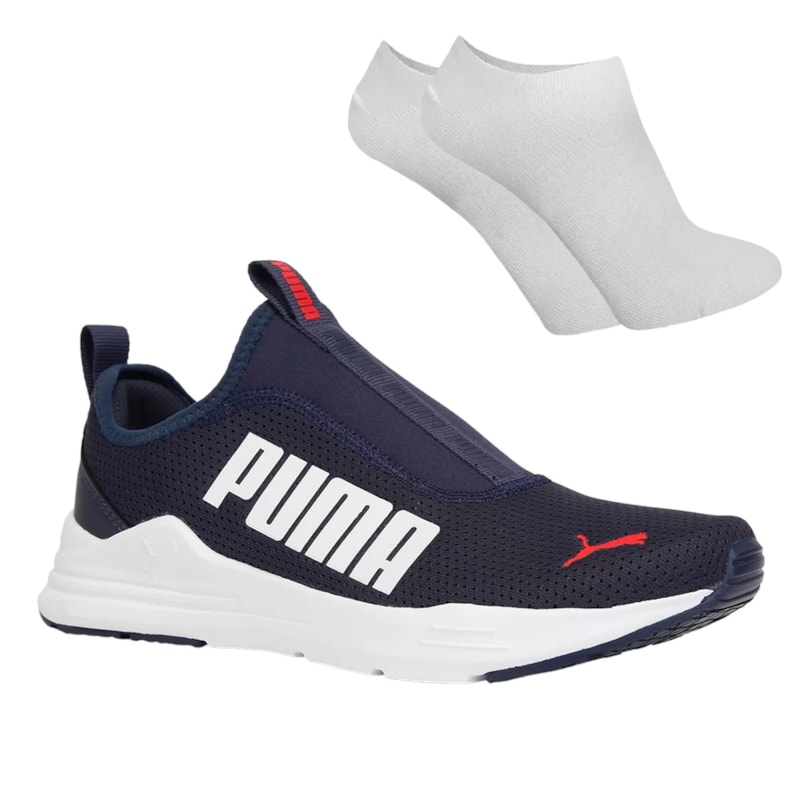 Kit Tênis Puma Wired Rapid Masculino + Par de Meia