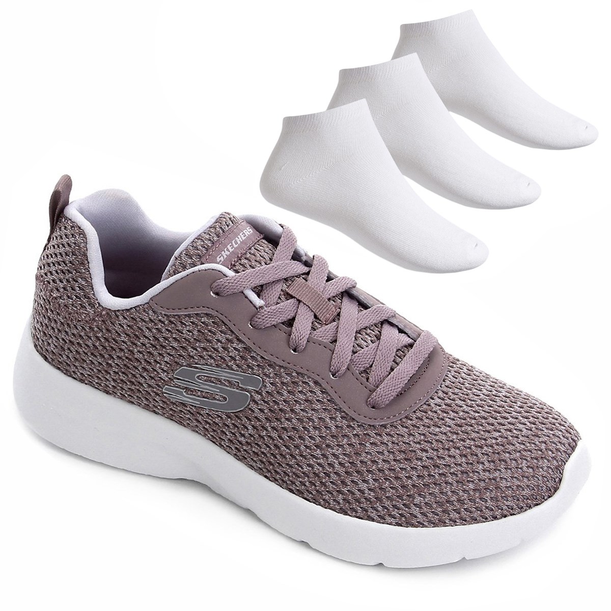 tenis meia skechers