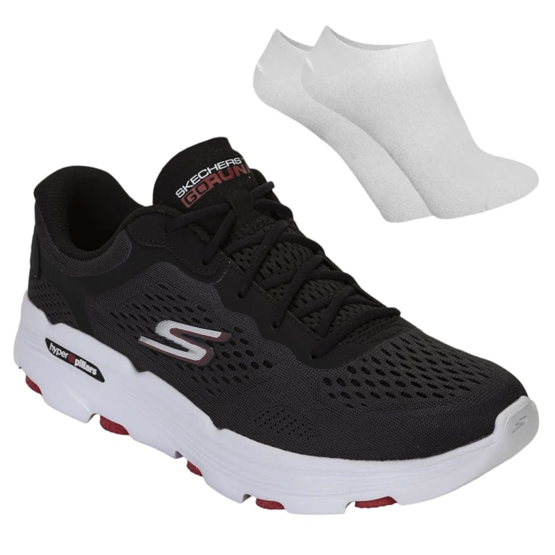 Kit Tênis Skechers Go Run 7.0 Masculino + Par De Meia