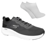 Kit Tênis Skechers Go Run Elevate Masculino + Par De Meia