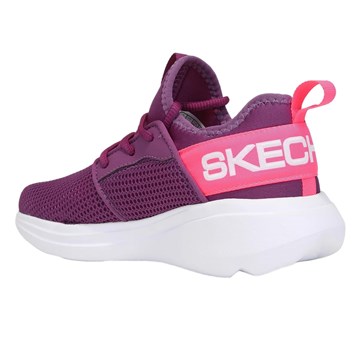 Kit Tênis Skechers Go Run Feminino + Par de Meia