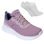 Kit Tênis Skechers Go Run Lite Pro-Best Chance Feminino + Par De Meia