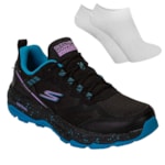 Kit Tênis Skechers Go Run Trail Altitude Feminino + Par De Meia