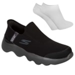 Kit Tênis Skechers Go Walk Massage Fit Masculino + Par De Meia