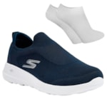 Kit Tênis Skechers Go Walk Max Masculino + Par De Meia