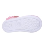 Kit Tênis Skechers S Lights Shuffle Lites Adore A Ball Infantil + Par De Meia