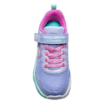 Kit Tênis Skechers S Lights Twisty Glow Infantil + Par De Meia